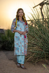 Coastal Angrakha Dress