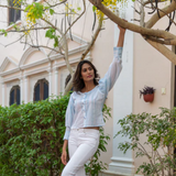 Breezy Cropped Shirt