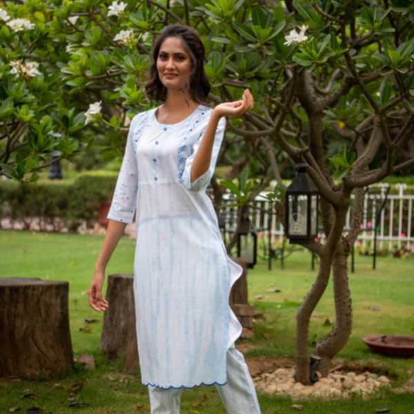 Breezy Kurta Pant Set