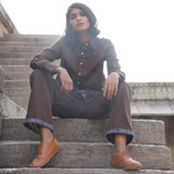 Earthy Patched Shirt