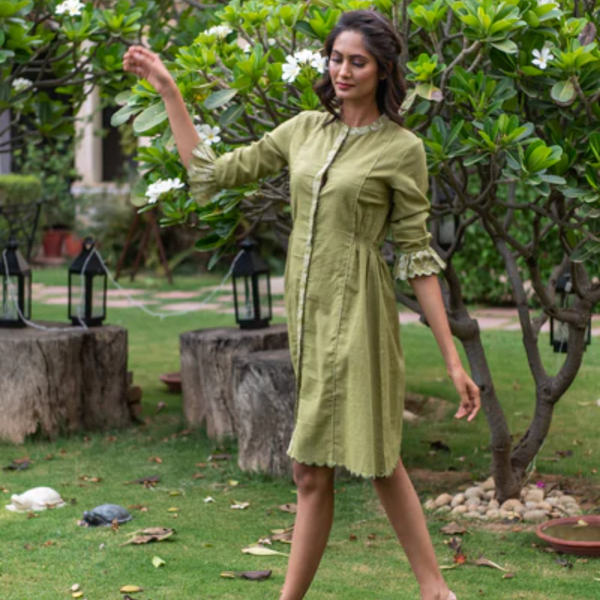 Moss Shirt Dress