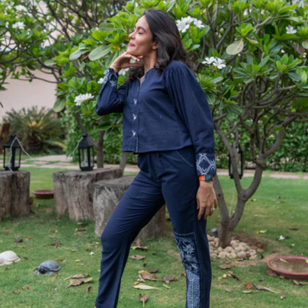 Ocean Cropped Shirt