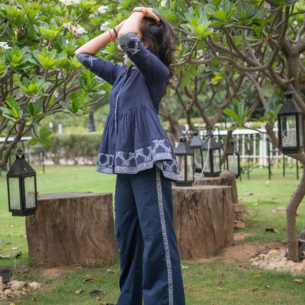 Ocean Utility Style Pants