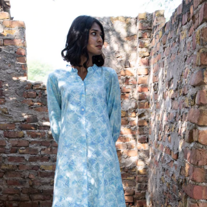 Pine Block Dress