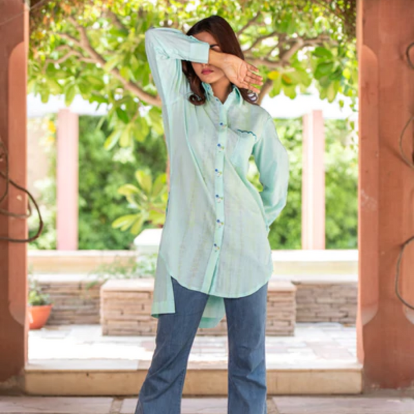 Sea High Low Shirt