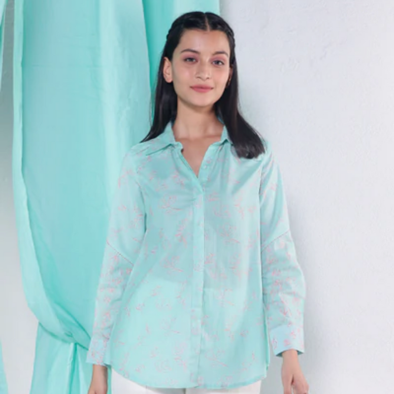 Short Gather Shirt