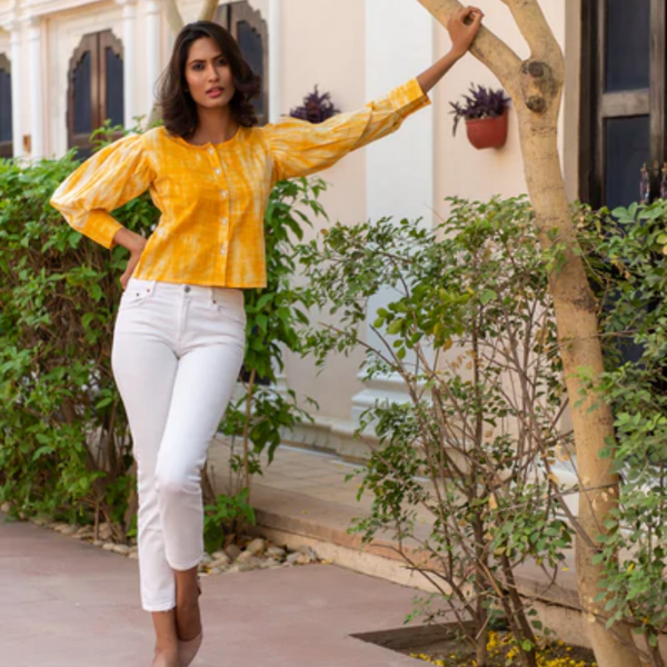 Sunshine Cropped Shirt