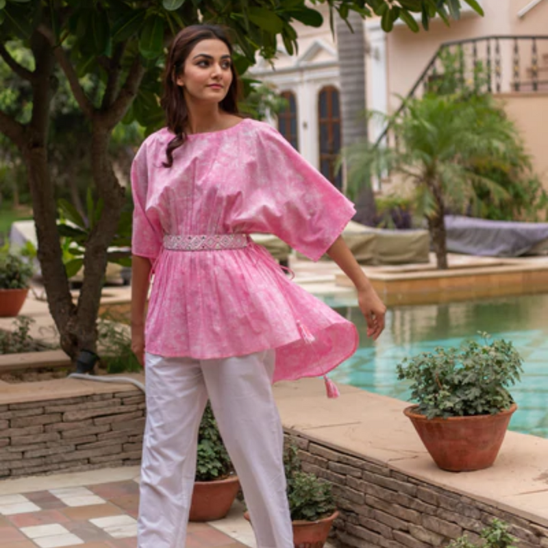 Blush Kaaftan Set