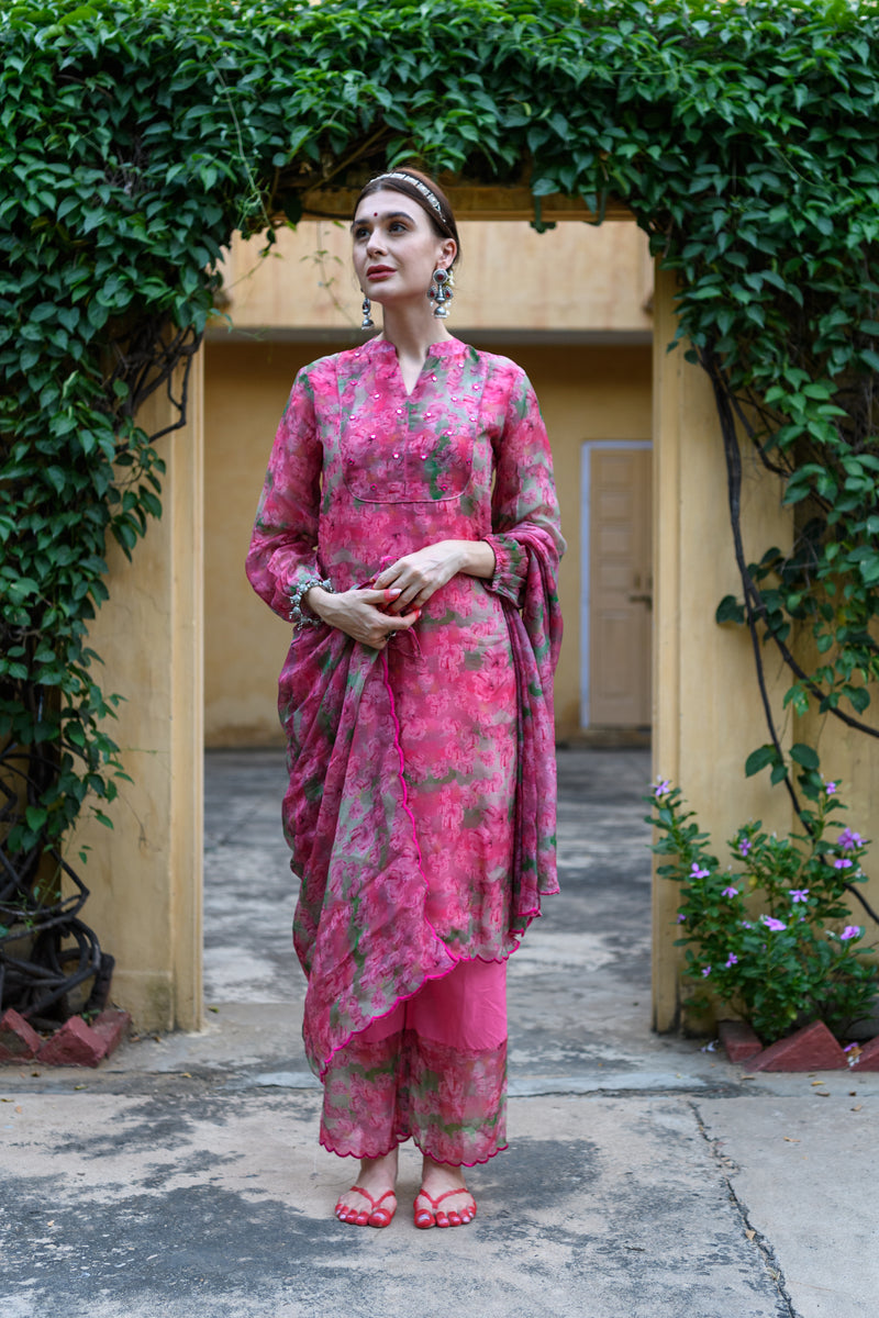 Rosie Mirror Kurta