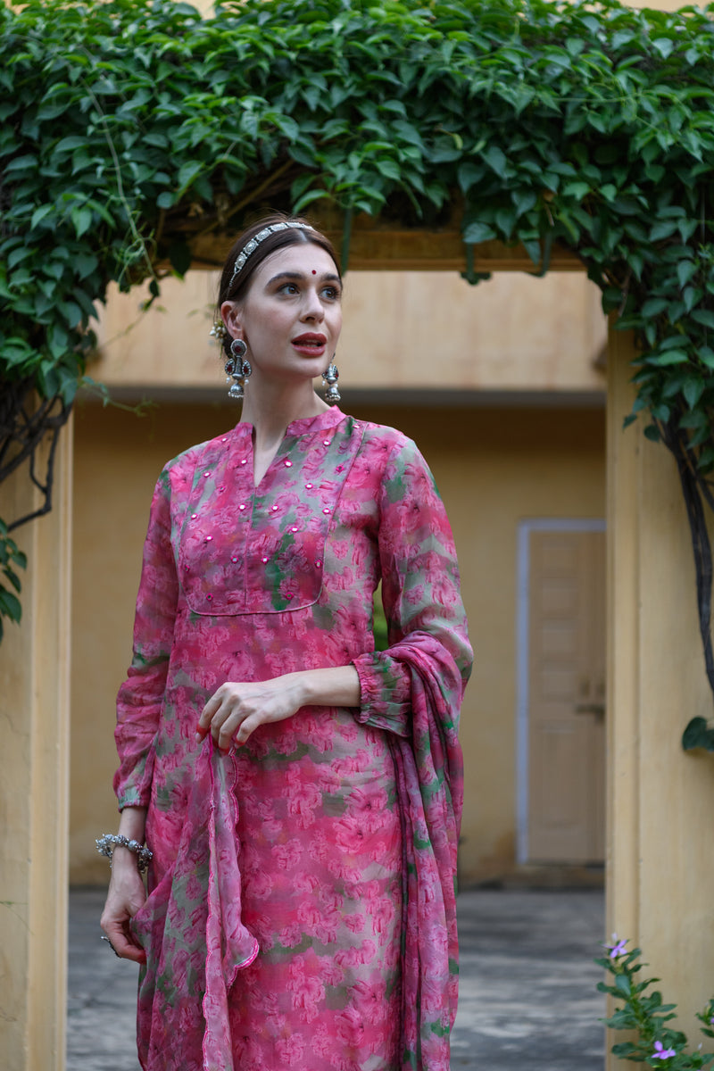 Rosie Mirror Kurta