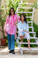 Blush High Low Shirt