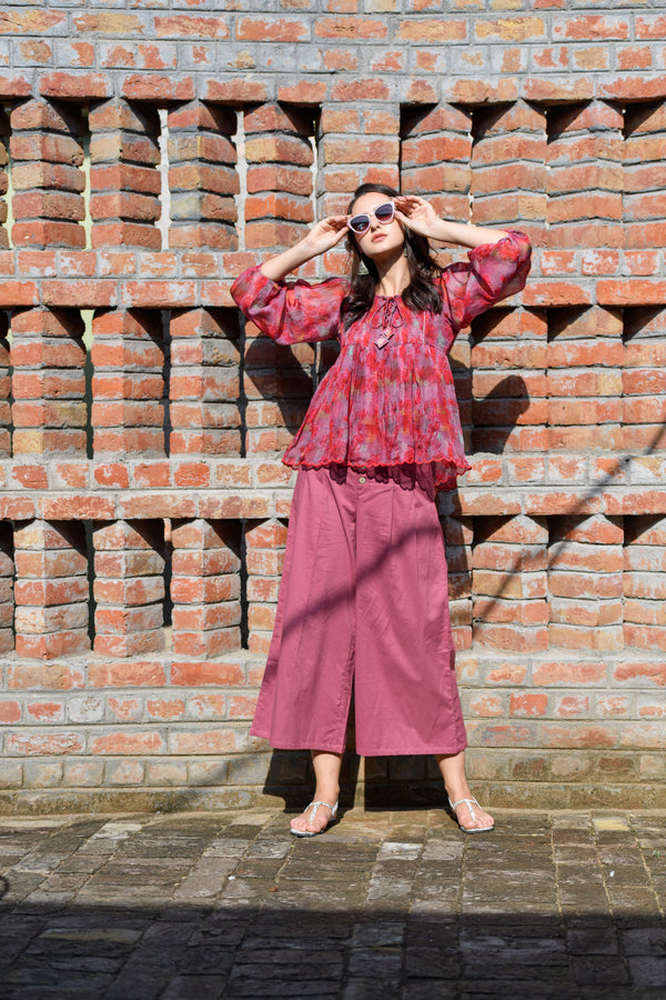 Laali Smocking Mirror Tunic Set