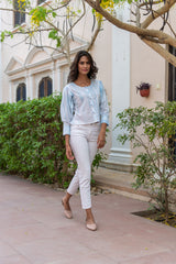 Breezy Cropped Shirt