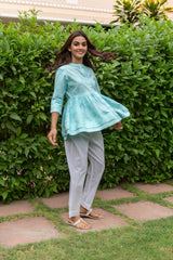 Sea Short Flare Shirt