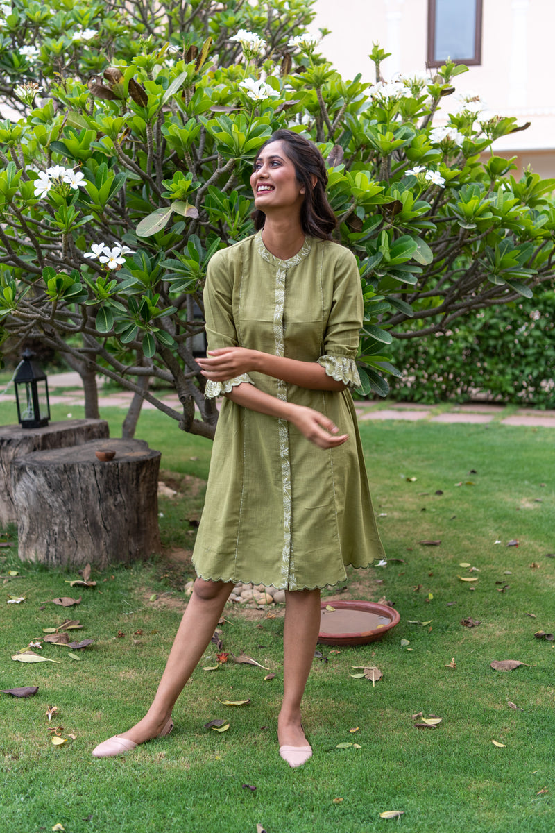 Moss Shirt Dress