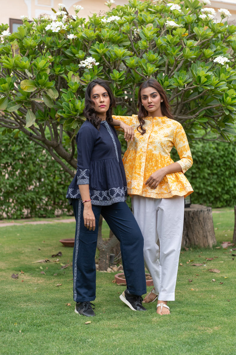 Sunshine Short Flare Shirt
