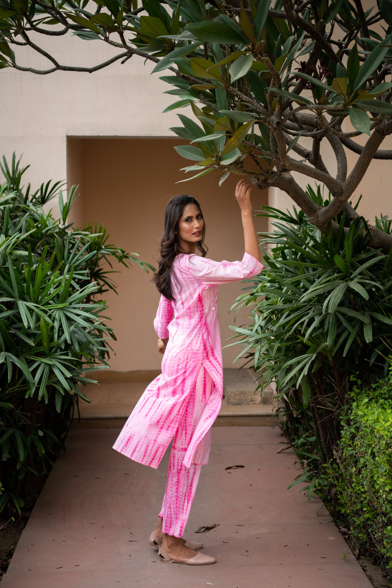 Blush Kurta Pant Set