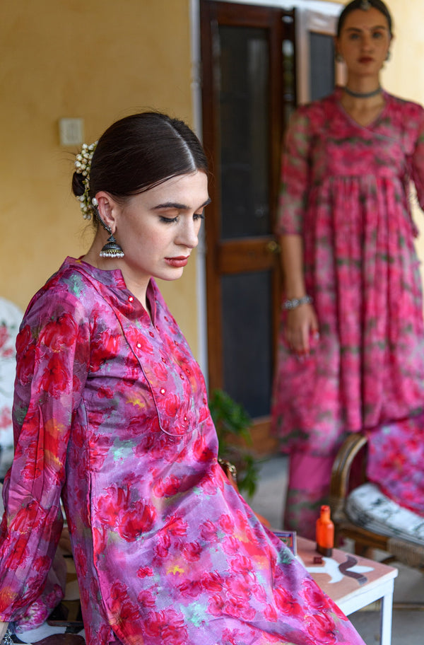 Laali Mirror Kurta