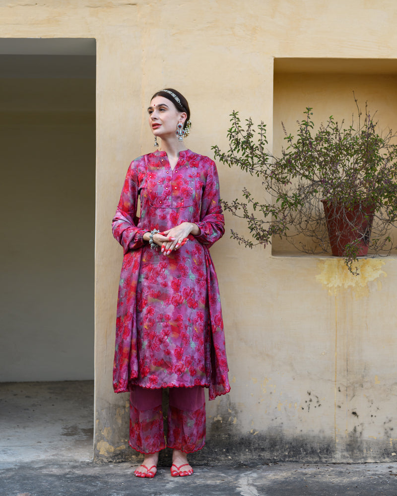Laali Mirror Kurta