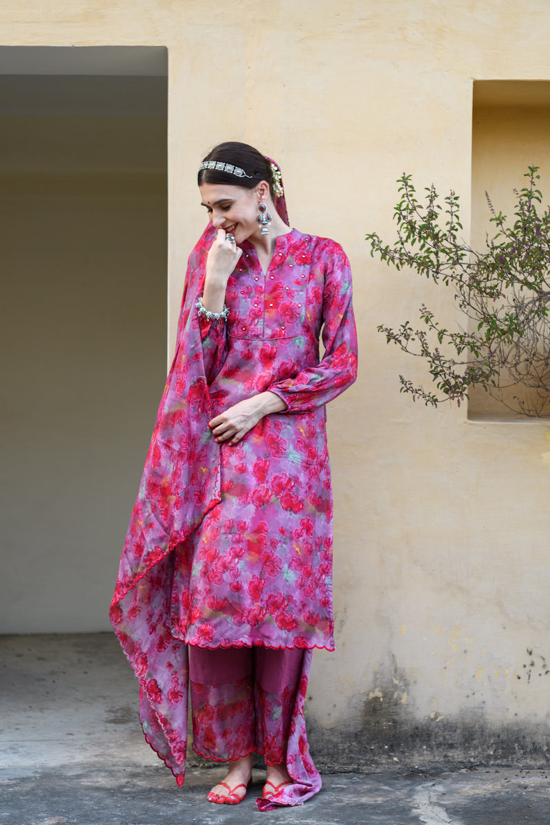 Laali Mirror Kurta