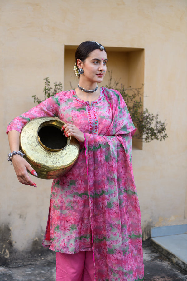 Rosie Classic Midi Kurta Set