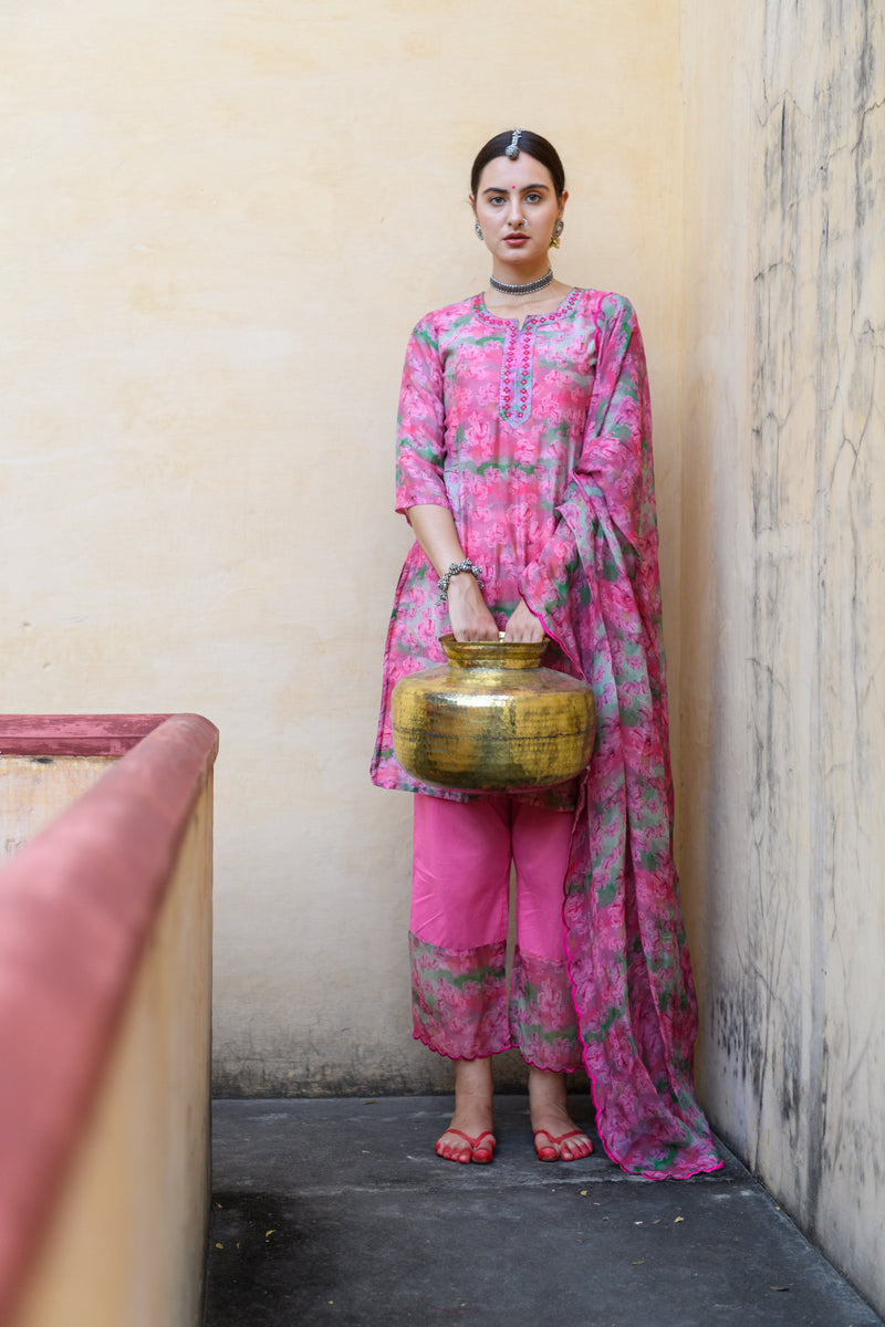 Rosie Classic Midi Kurta Set