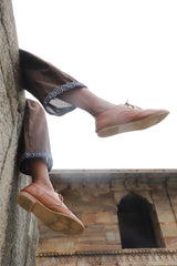 Earthy Patched Pants