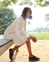 October Sun Flare Dress