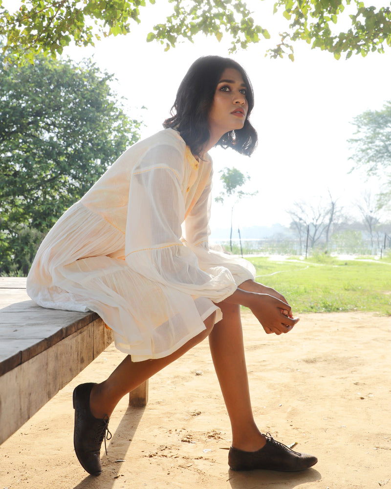 October Sun Flare Dress