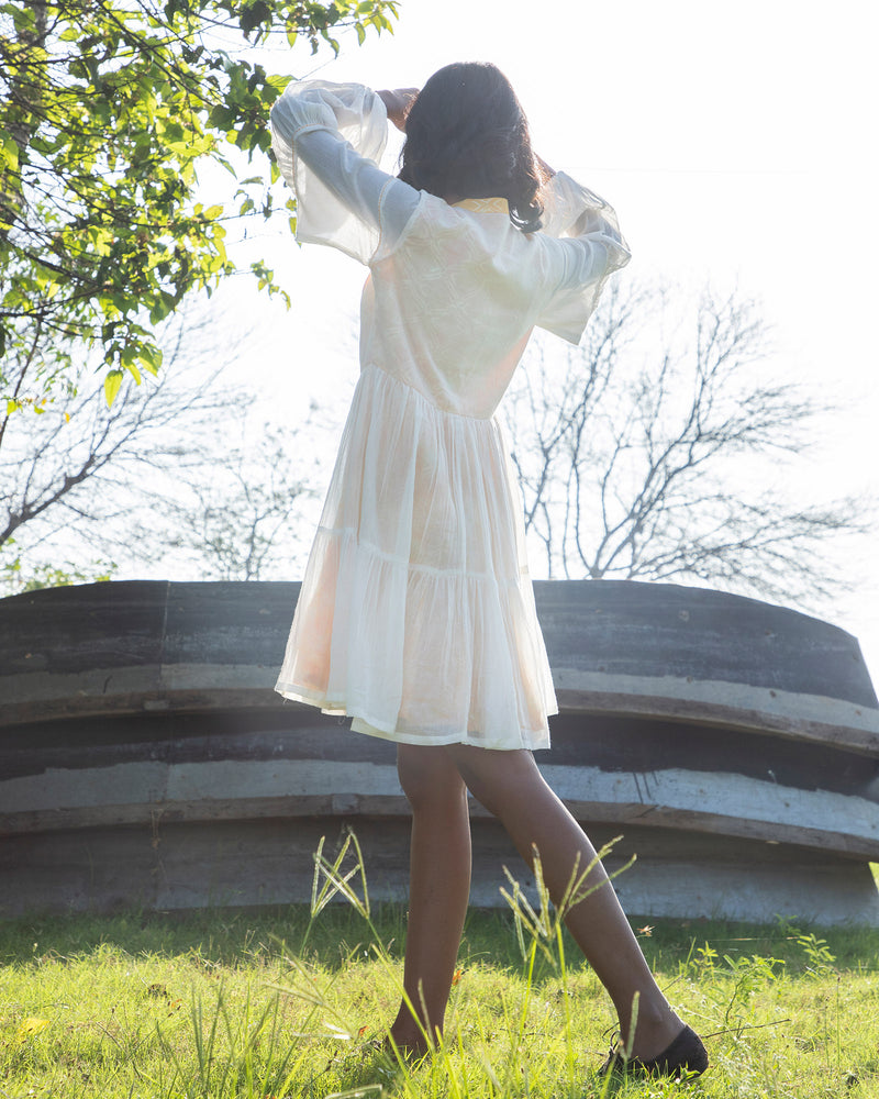 October Sun Flare Dress