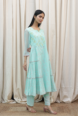 Long Flare Dress Set