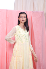 Long Flare Dress Set