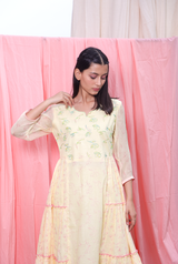 Long Flare Dress Set