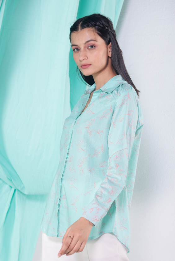 Short Gather Shirt