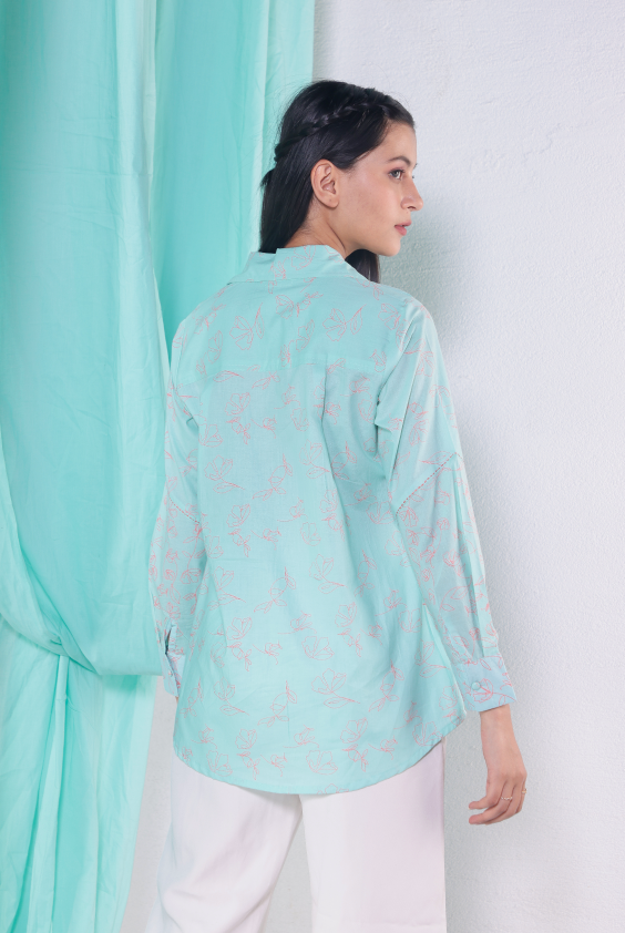 Short Gather Shirt