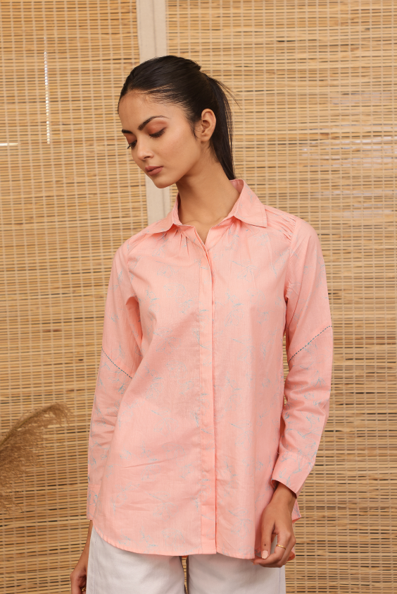 Short Gather Shirt