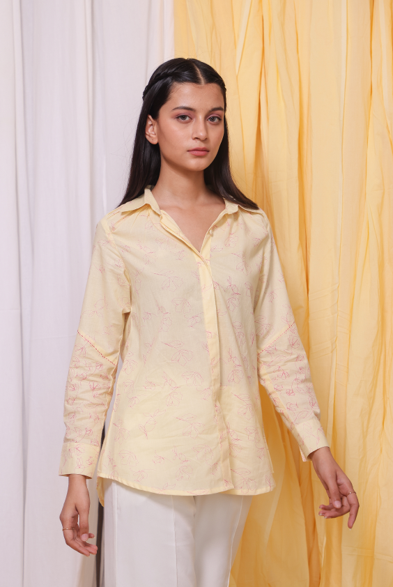 Short Gather Shirt