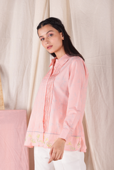 Short Knife Pleates Shirt