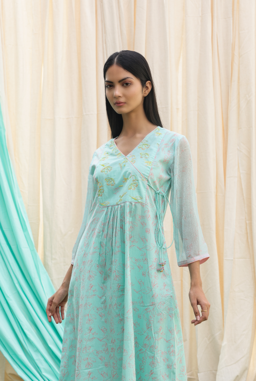 Long Straight Dress Set