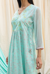 Long Straight Dress Set