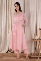 Long Straight Dress Set