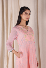 Long Straight Dress Set
