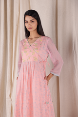 Long Straight Dress Set